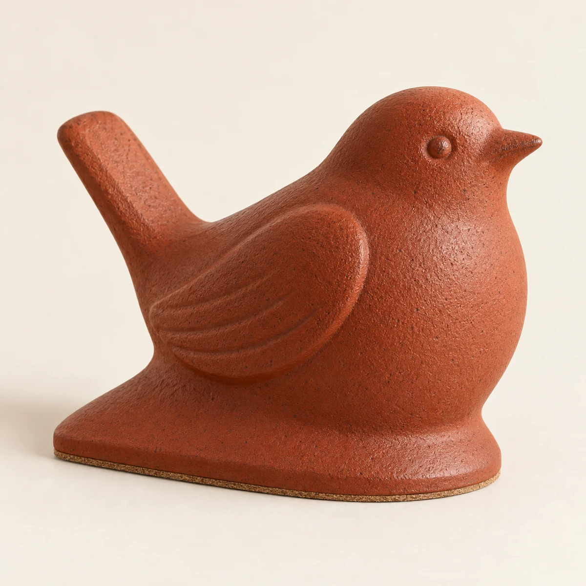 Claypath Robin, Terracotta cast iron bird doorstop